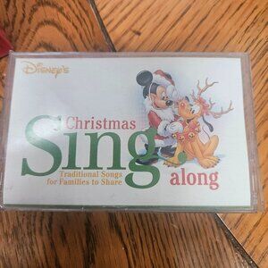 Disney Christmas Sing Along Songs Cassette 1979 Pre Owned Great Condition